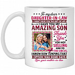 Personalized Photo To My D Mug, White, 11 oz. White Mug