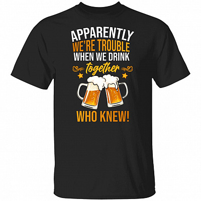 trouble t, Black, Unisex T-Shirt