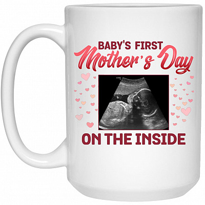 15 oz. White Mug