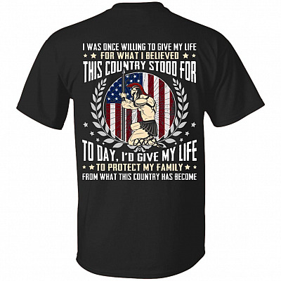 stood for, Black, Unisex T-Shirt