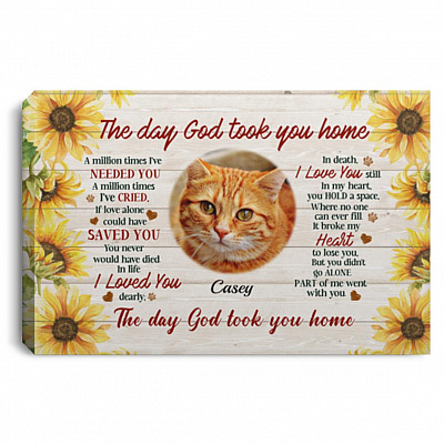 Personalized Photo The D Poster, White, 0.75'' Framed Canvas