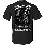jan back, Black, Unisex T-Shirt