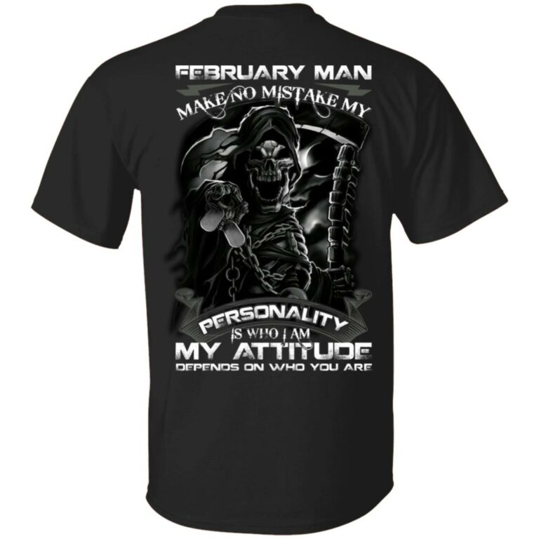 feb back, Black, Unisex T-Shirt