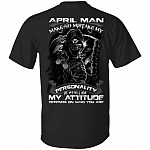 apr back, Black, Unisex T-Shirt