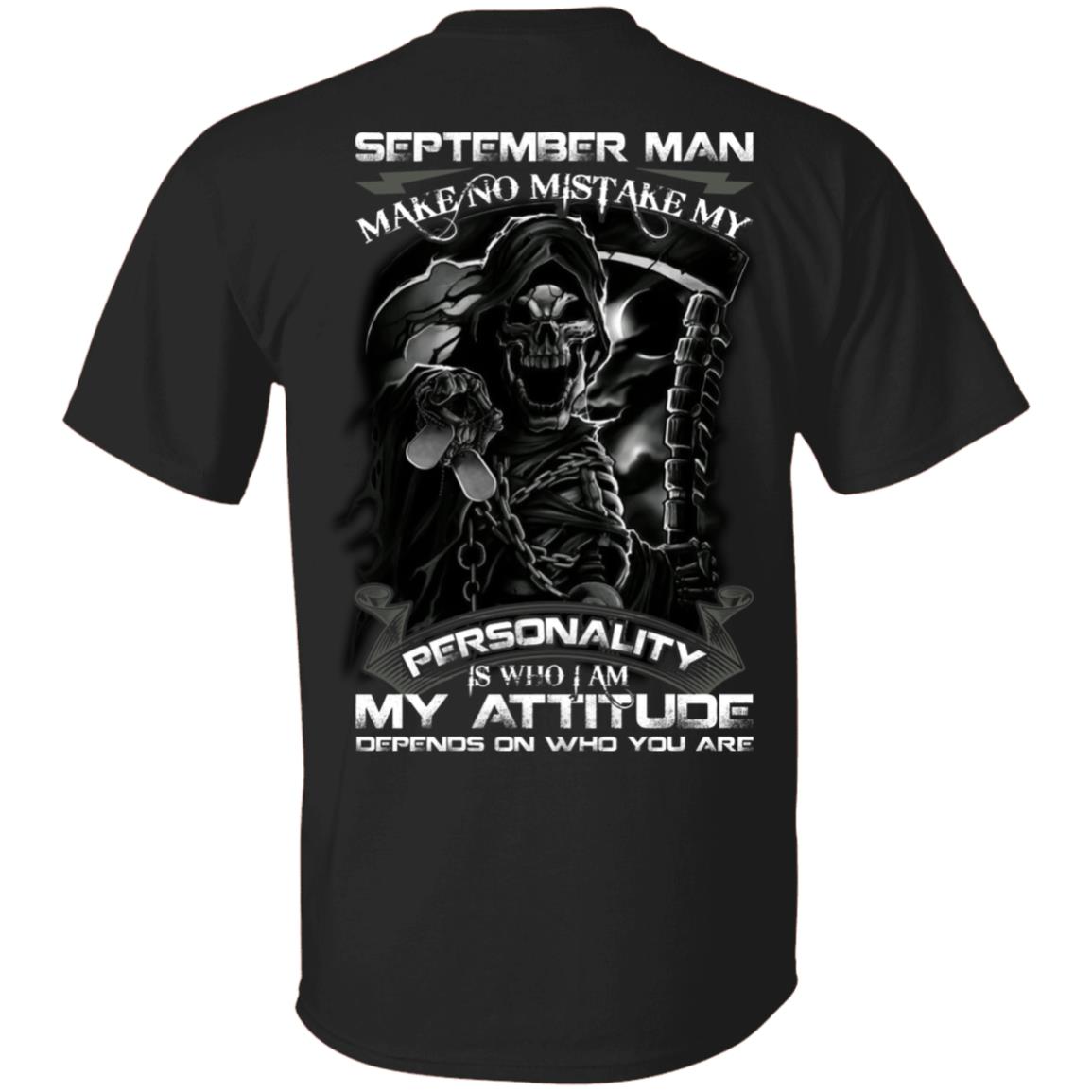 September Tshirt, Black, Unisex T-Shirt