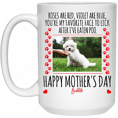 15 oz. White Mug