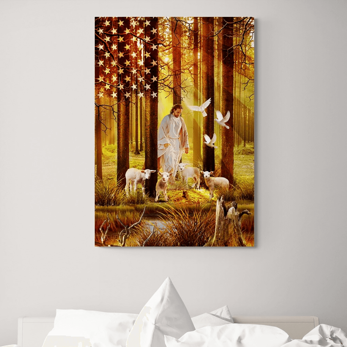 1Th_ Jesus Walking With The Lambs (7) mk