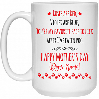 15 oz. White Mug