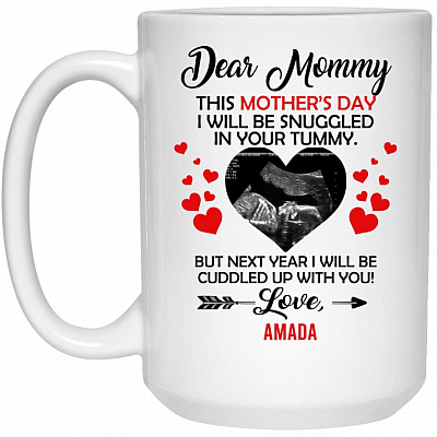 15 oz. White Mug