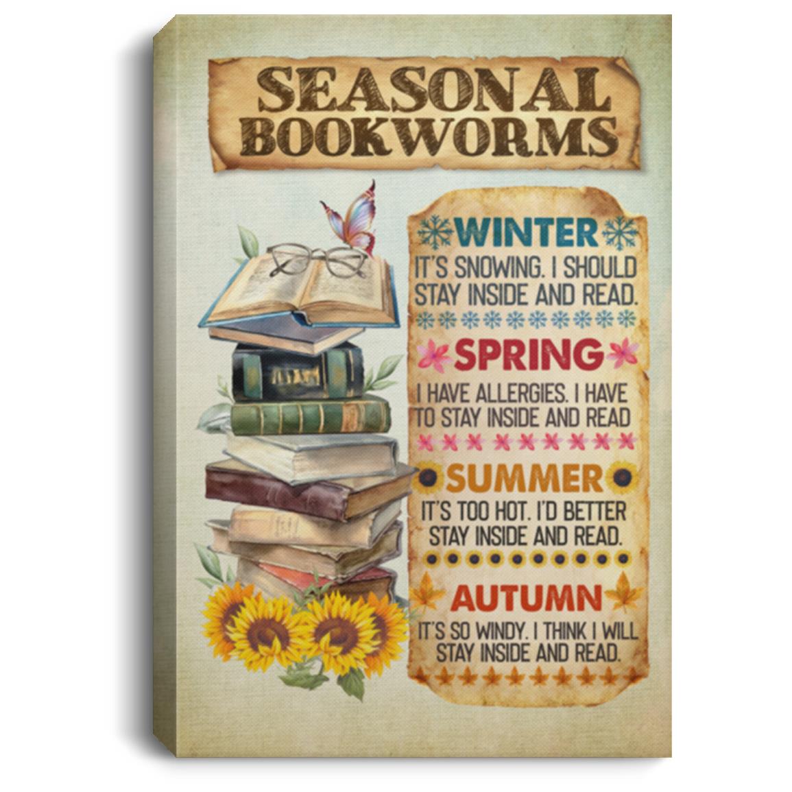 Seasonal Canvas, White, 0.75'' Framed Canvas Seasonal Canvas, White, 0.75'' Framed Canvas