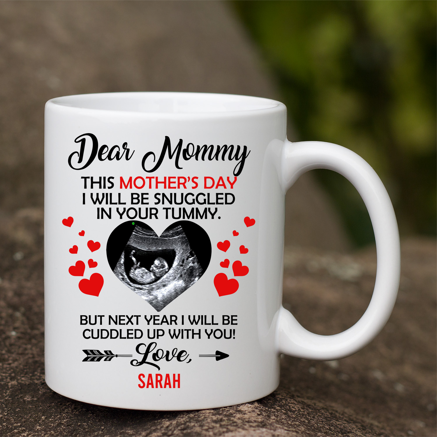 3VT. Dear Mommy This Mother Day mug mk1