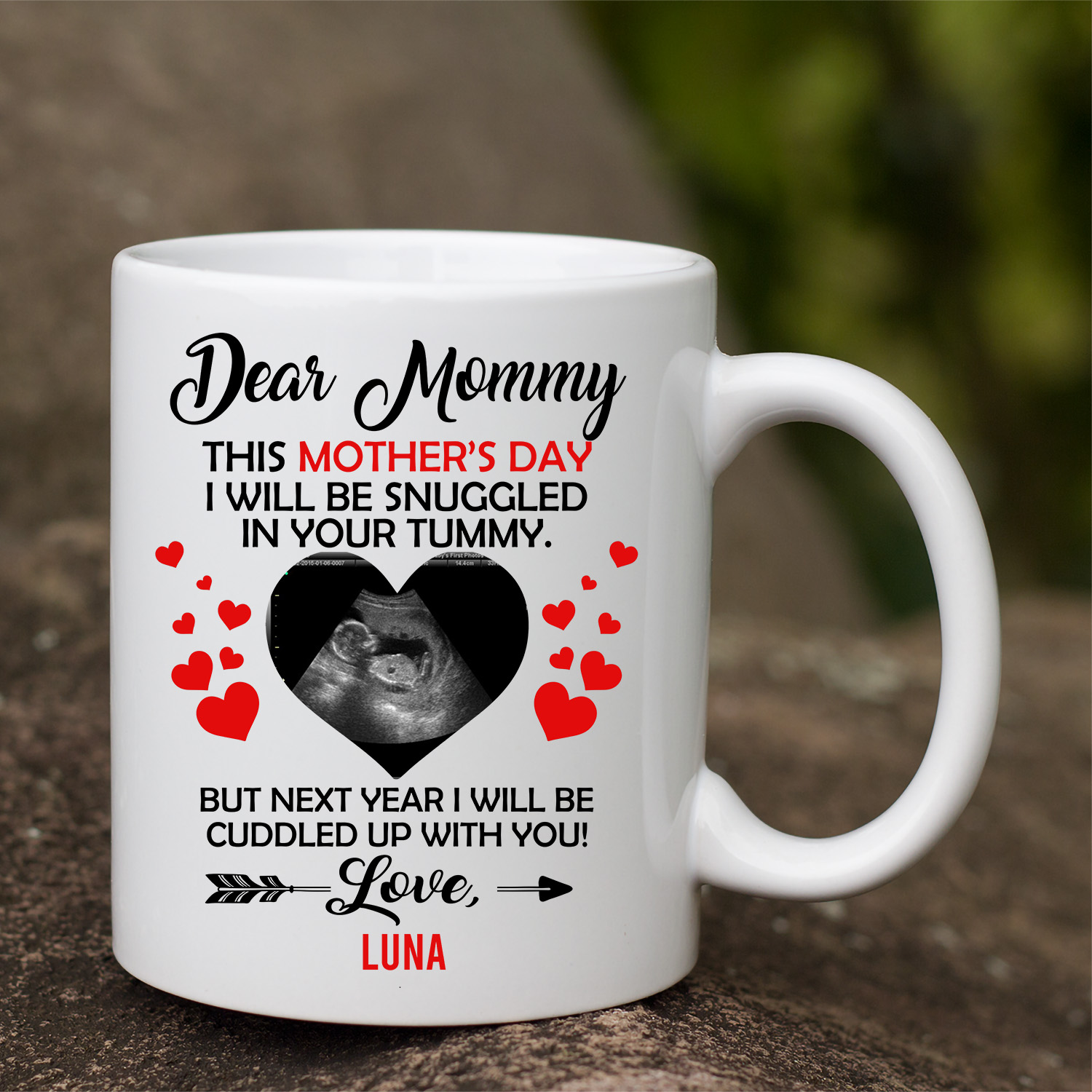 3VT. Dear Mommy This Mother Day mug mk2