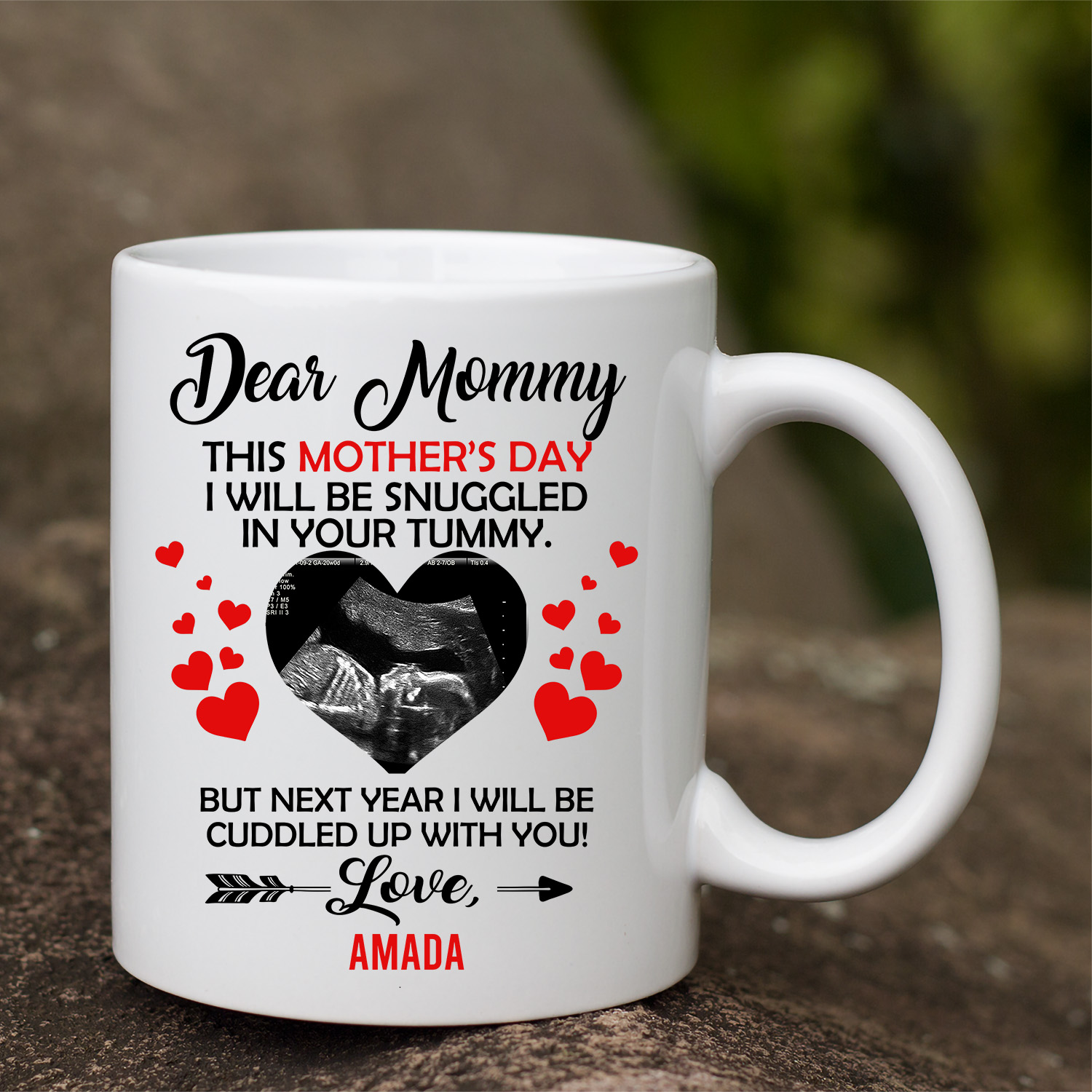 3VT. Dear Mommy This Mother Day mug mk3