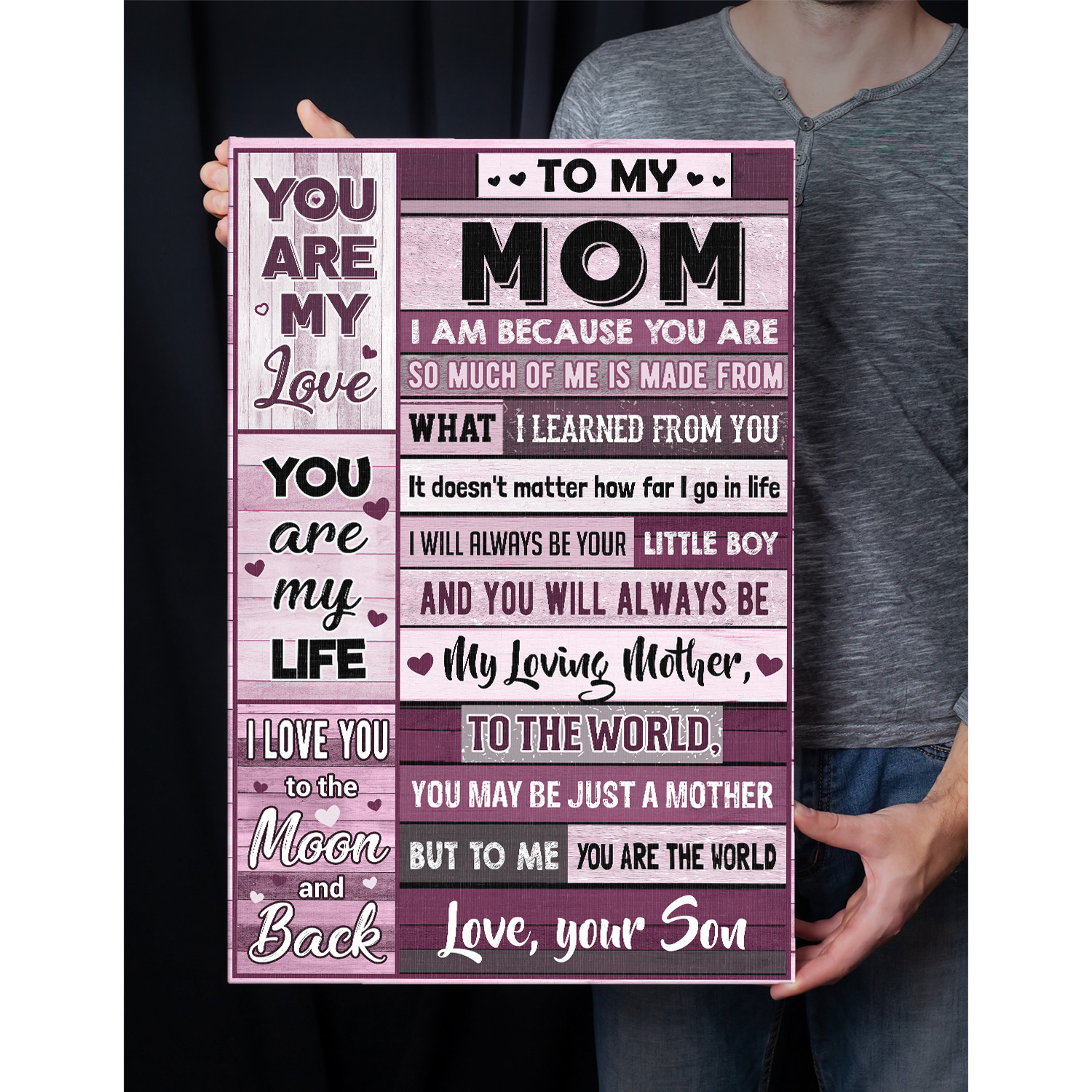 3O. To My Mom I Am canvas - Son (1) 3