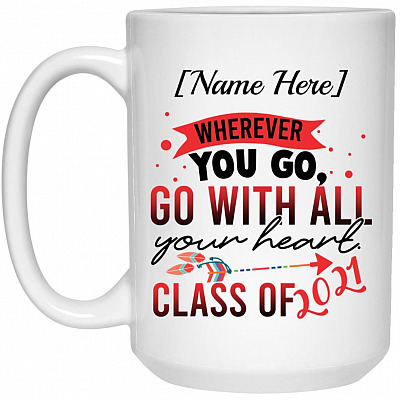15 oz. White Mug