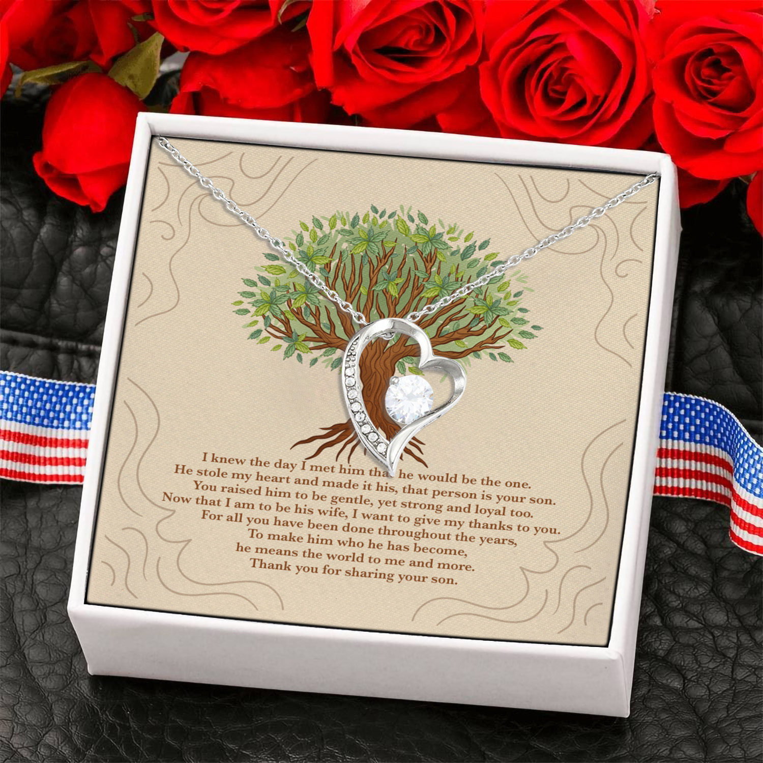 4NH. I Knew Forever Love Necklace (Silver) 6