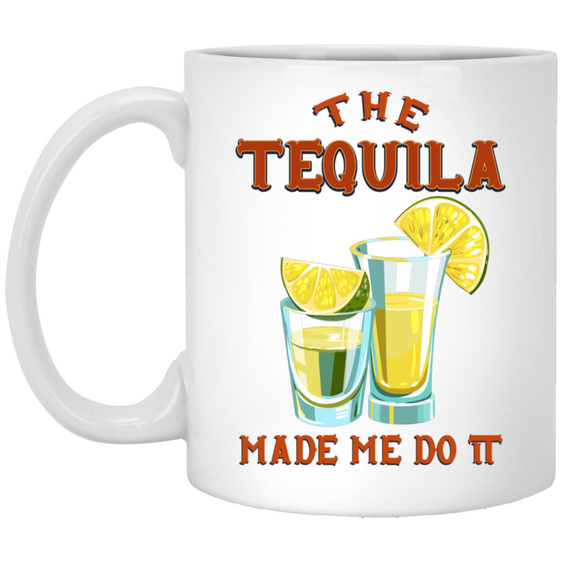 Tequila Mug, White, 11 oz. White Mug Tequila Mug, White, 11 oz. White Mug