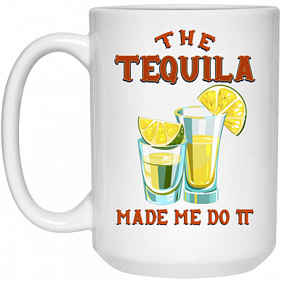 15 oz. White Mug