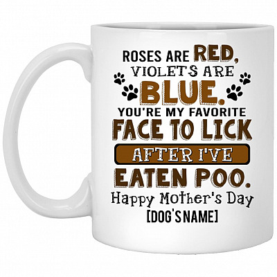Personalized You're My Favorite Face Mug, White, 11 oz. White Mug