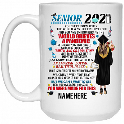 15 oz. White Mug