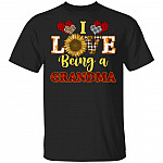 Being A Grandma Shirt, Black, Unisex T-Shirt