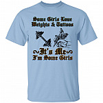 Some Girls Love Weights And TattoWomen, Light Blue, Unisex T-Shirt