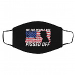 trump mask, Black, Cloth Face Cover – Medium/Large