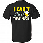 Drink2 Shirt, Black, Unisex T-Shirt