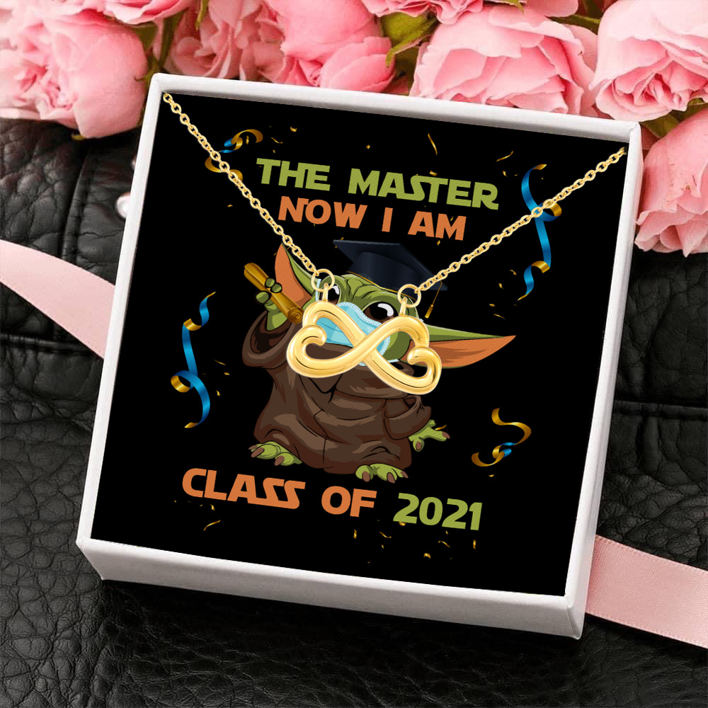7LV. The Master Now Message Card Infinity Heart Necklace (Gold) 4