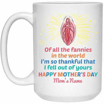 15 oz. White Mug
