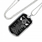 My Viking You Are My Favorite Viking I Love You To Valhalla and Back Your Shieldmaiden Dog Tag Pendant Necklace My Viking You Are My Favorite Viking I Love You To Valhalla and Back Your Shieldmaiden Dog Tag Pendant Necklace