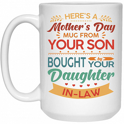 15 oz. White Mug