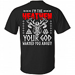 heathen T, Black, Unisex T-Shirt