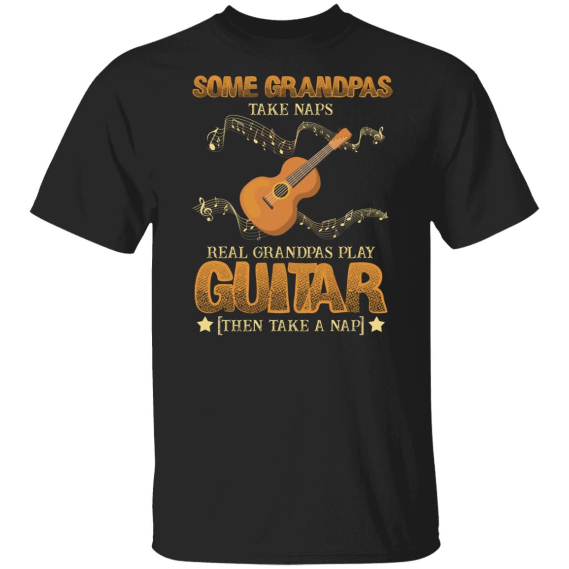 guitar T, Black, Unisex T-Shirt