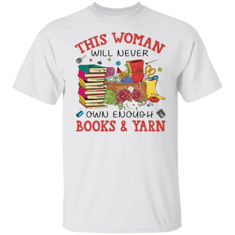 book&yarn t, White, Unisex T-Shirt