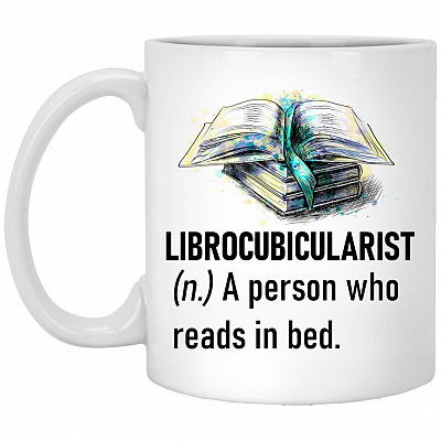 book mug, White, 11 oz. White Mug