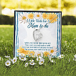 A Little Wish For A Mum To Be Forever Love Pendant Necklace - Mom To Be Gift Necklace
