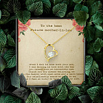 To The Best Future Mother In Law Thank You For Sharing Your Son Forever Love Necklace