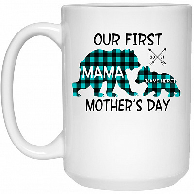 15 oz. White Mug