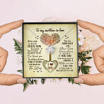 Heart Tree To My Mother In Law All The While My Love For Your Son Has Grown Love Knot Necklace