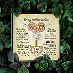 Heart Tree To My Mother In Law All The While My Love For Your Son Has Grown Love Knot Necklace