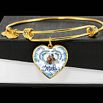 Personalized Photo I Am So Thankful That God Made You My Mother Heart Pendant Necklace - Bangle