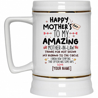 22 oz. Beer Stein