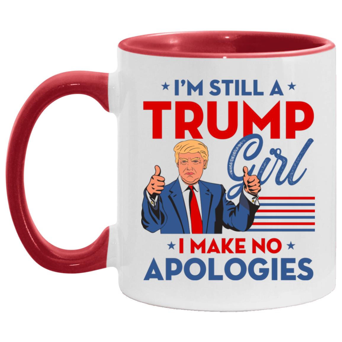 Yes I Am Trump Mug, White/Red, 11 oz. Accent Mug Yes I Am Trump Mug, White/Red, 11 oz. Accent Mug