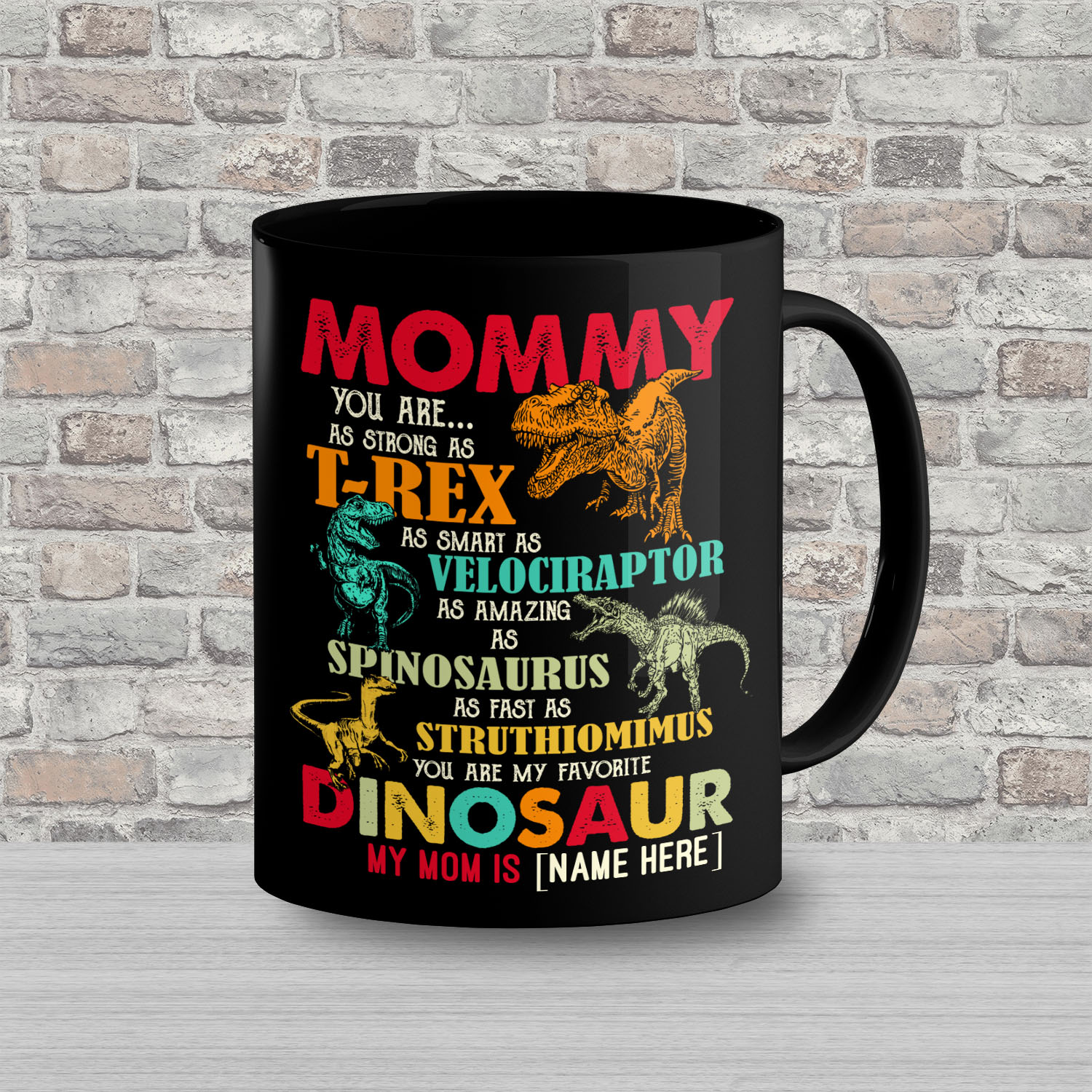 Personalized Mug - Mothers Day Mug - Mamasaurus