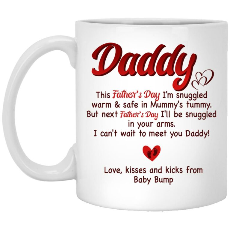 Daddy Mug, White, 11 oz. White Mug