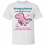 Dino Shirt, White, Unisex T-Shirt