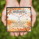 Thank You for Raising Your Son to Be the Man of My Dreams Mother-In-Law Alluring Pendant Necklace Thank You for Raising Your Son to Be the Man of My Dreams Mother-In-Law Alluring Pendant Necklace