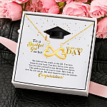 7UT. Graduation Gift Necklace (2) Infinity Heart Necklace (Gold) 4