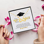 7UT. Graduation Gift Necklace (2) Infinity Heart Necklace (Gold) 5